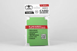 CARD DIVIDERS STANDARD SIZE GREEN