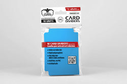 CARD DIVIDERS STANDARD  SIZE BLUE