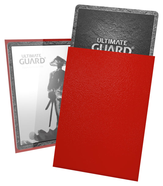 Ultimate Guard Katana Sleeves - Japanese Size Red (60CT)