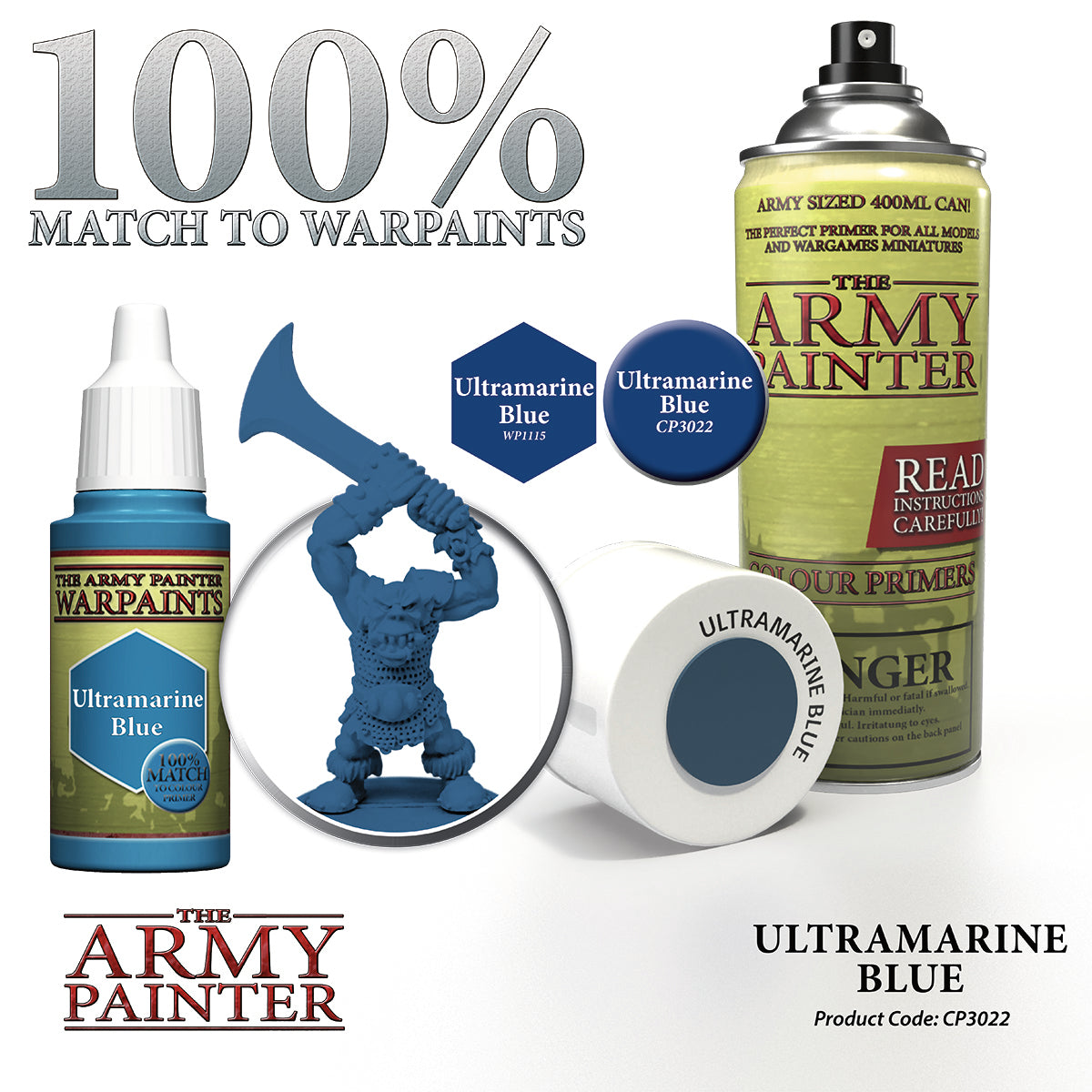 Army Painter: Ultramarine Blue Spray Paint Primer