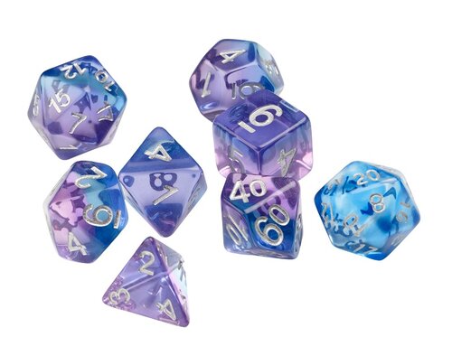 SIRIUS DICE: VOILET BETTA 7 DIE SET
