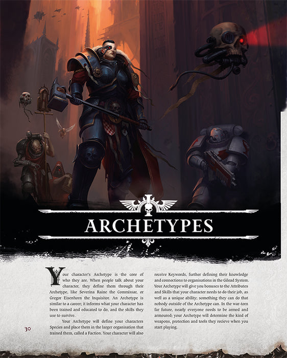 Warhammer 40K Wrath & Glory RPG: Core Rulebook Revised HC