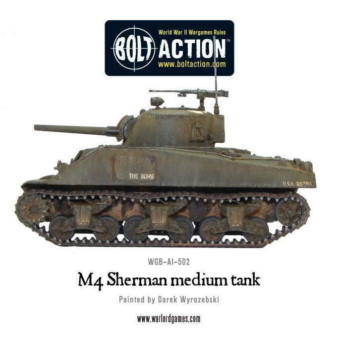 M4 Sherman Medium Tank (Plastic)