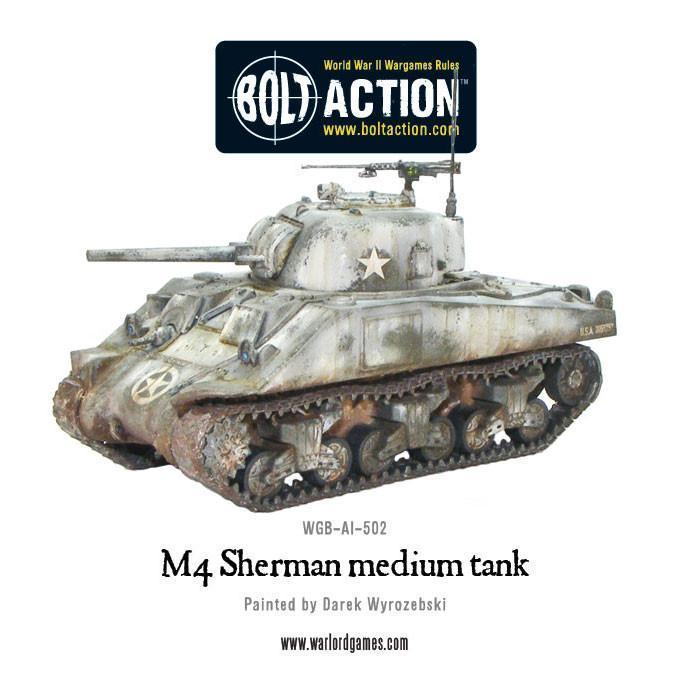 M4 Sherman Medium Tank (Plastic)
