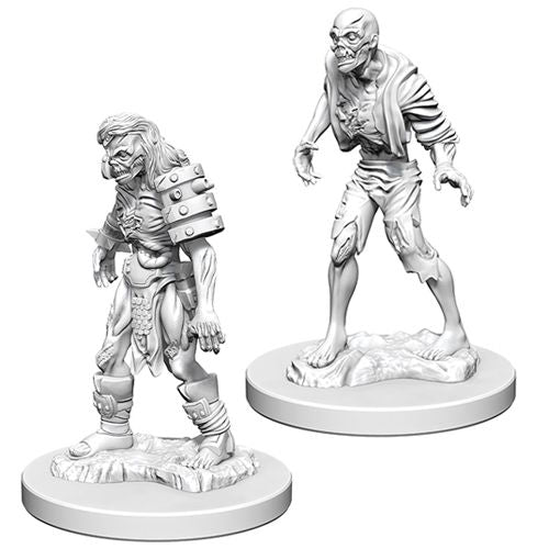 D&D: NOLZUR'S MARVELOUS UNPAINTED MINIATURES -W1-ZOMBIES