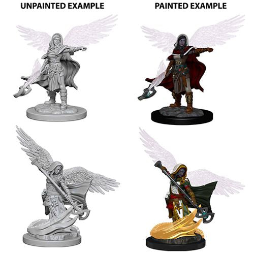 D&D: NOLZUR'S MARVELOUS UNPAINTED MINIATURES -W4-FEMALE AASIMAR WIZARD