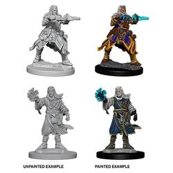 Pathfinder: Deep Cuts Unpainted Minjiatures: W6 Male Human Wizard