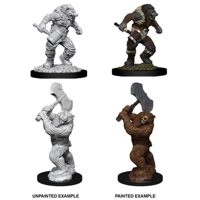 D&D Nolzur's Marvelous Miniatures: W9-WEREBOAR AND WEREBEAR