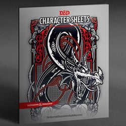 DUNGEONS AND DRAGONS 5E: CHARACTER SHEETS AND FOLIO