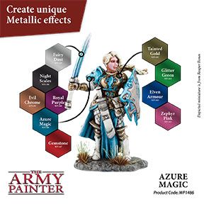 Army Painter: Azure Magic Warpaint Metallics