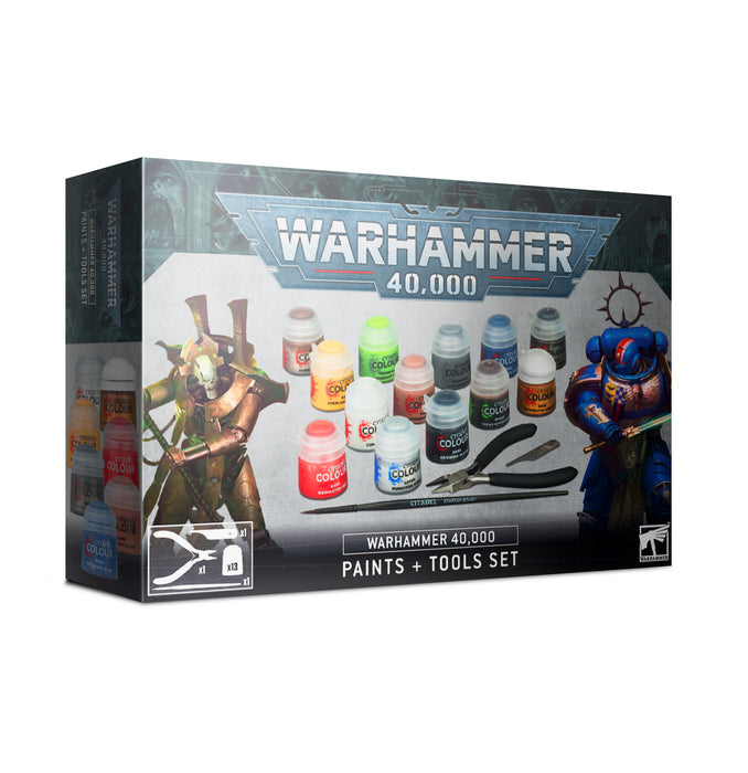 Warhammer 40,000: Paints + Tools Set