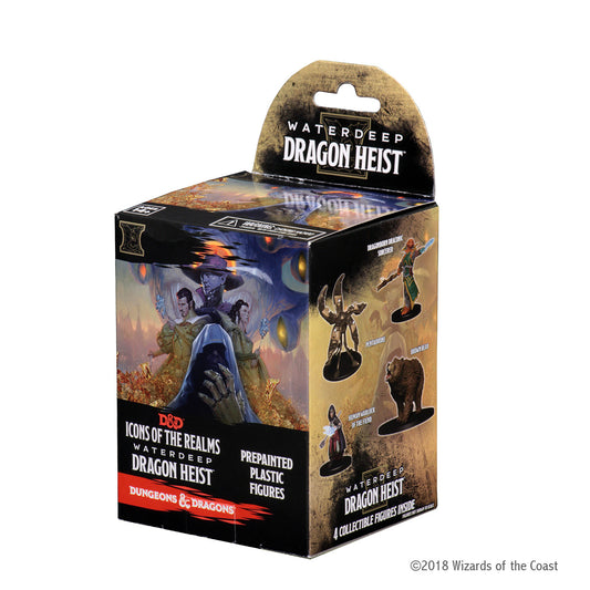 Dungeons & Dragons Fantasy Miniatures: Icons of the Realms Set 9 Waterdeep Dragon Heist Booster