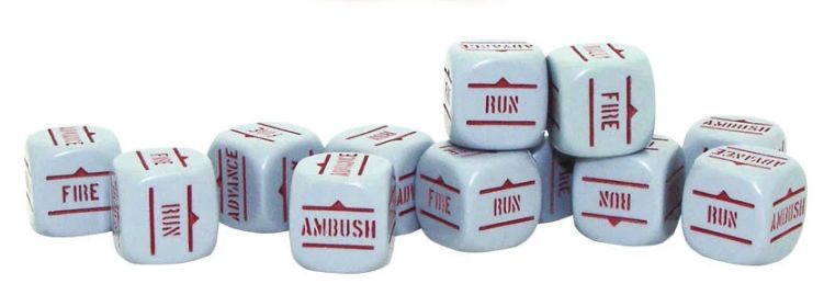 Order Dice pack - Grey with Red