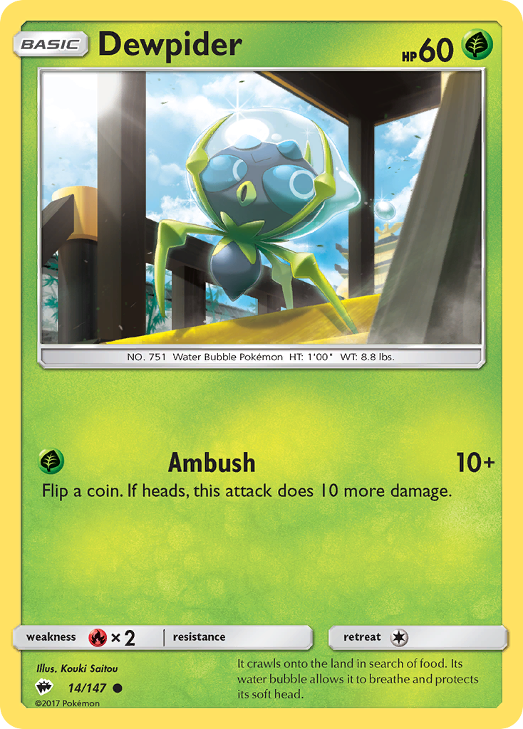 Dewpider (14/147) [SM - Burning Shadows]