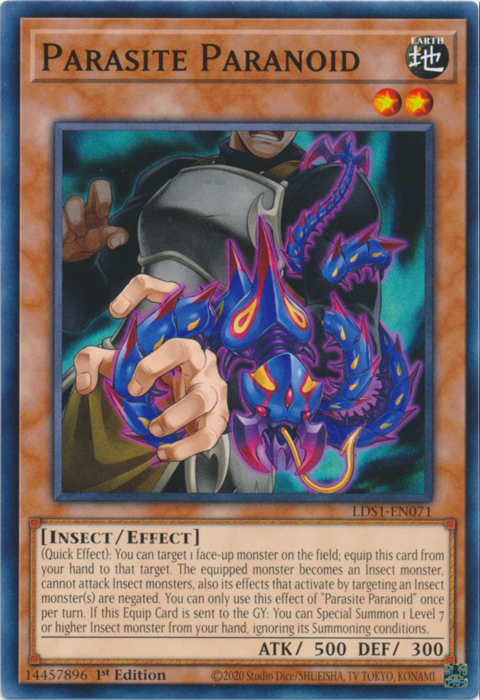 Parasite Paranoid (LDS1-EN071) [Legendary Duelists: Season 1]