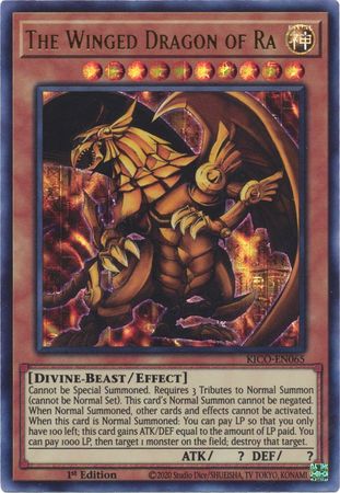 The Winged Dragon of Ra (Ultra Pharaoh's Rare) (KICO-EN065) [King's Court]