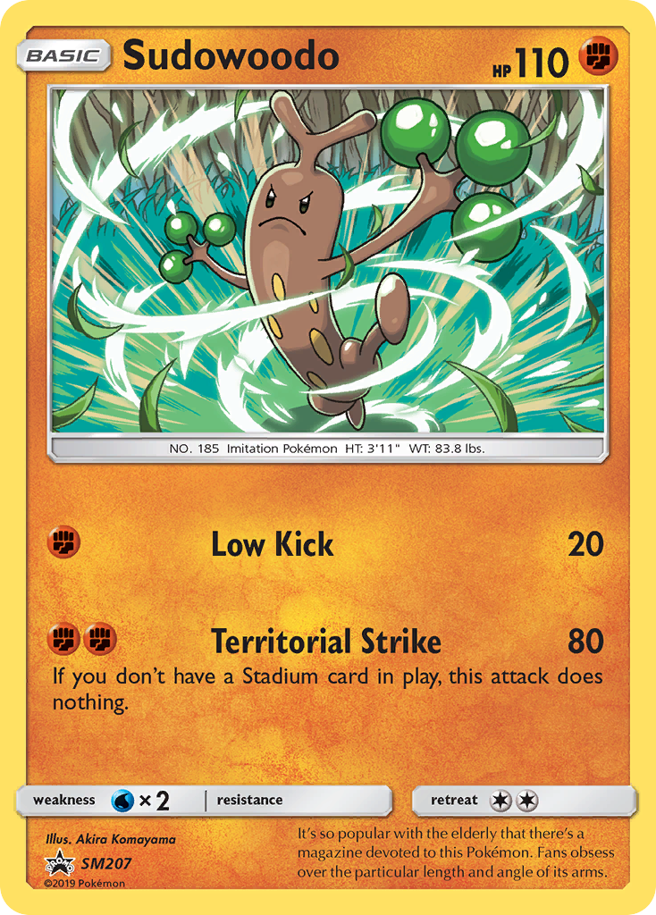 Sudowoodo - SM207 (SM207) [SM Promos]