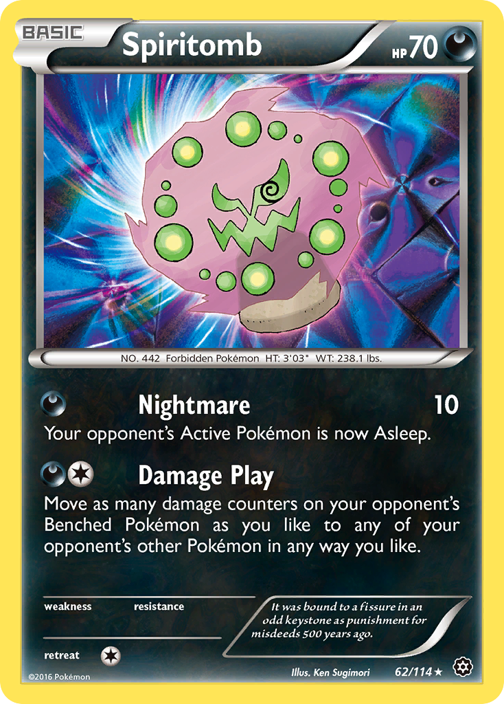 Spiritomb (62/114) [XY - Steam Siege]