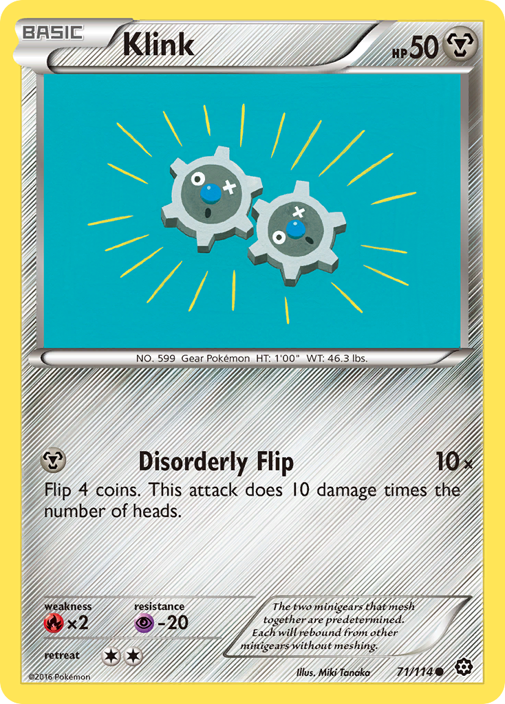 Klink (71/114) [XY - Steam Siege]
