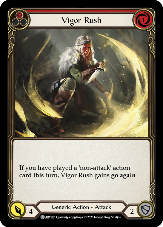 Vigor Rush (Red) (ARC197) [Arcane Rising]