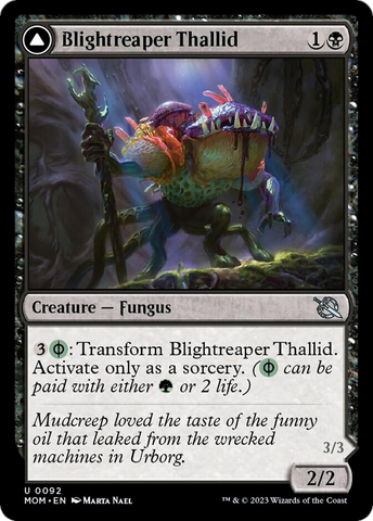Blightreaper Thallid // Blightsower Thallid [March of the Machine]