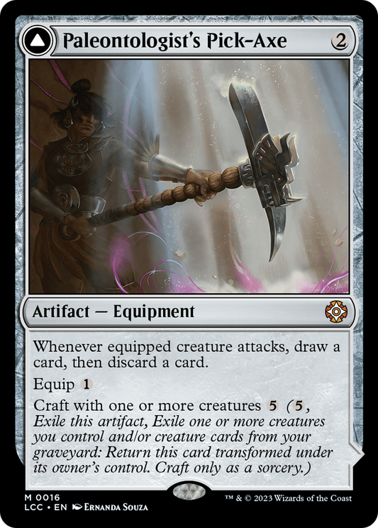 Paleontologist's Pick-Axe [The Lost Caverns of Ixalan Commander]