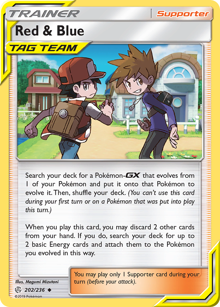 Red & Blue (202/236) [SM - Cosmic Eclipse]