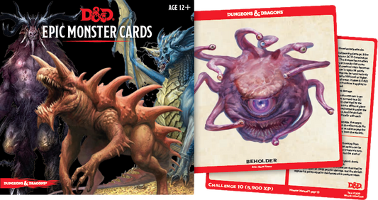 DUNGEONS AND DRAGONS: Epic Monster Cards