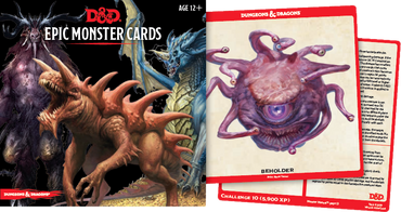 DUNGEONS AND DRAGONS: Epic Monster Cards