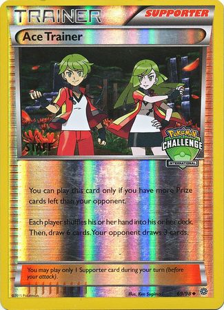 Ace Trainer - 69/98 (International Challenge) [Staff] (069/098) [League & Championship Cards]
