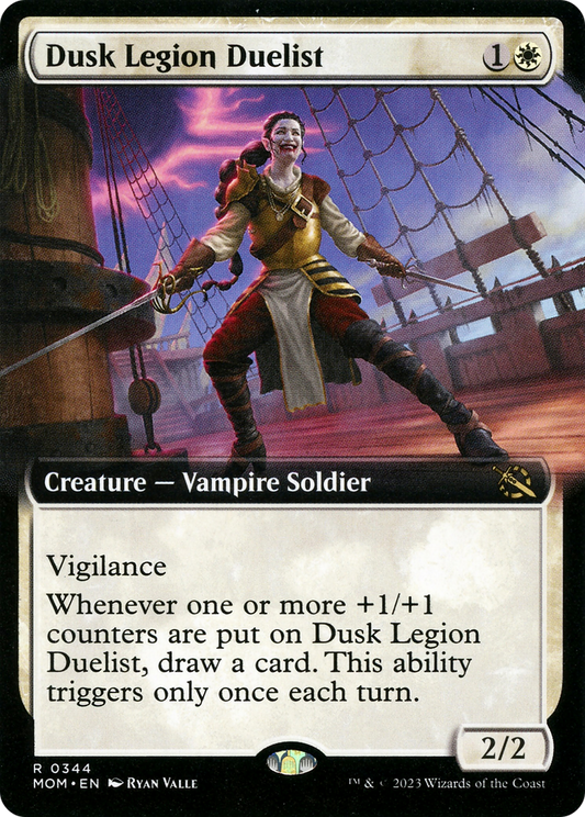 Dusk Legion Duelist (Extended Art) [March of the Machine]