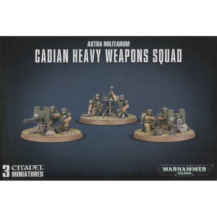 Imperial Guard Catachan Heavy Weapon Squad