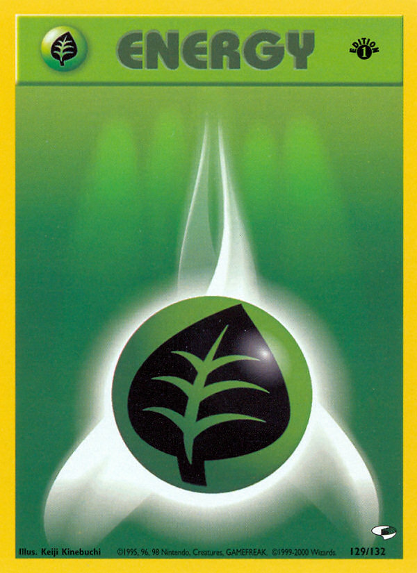 Grass Energy (129/132) [Gym Heroes]