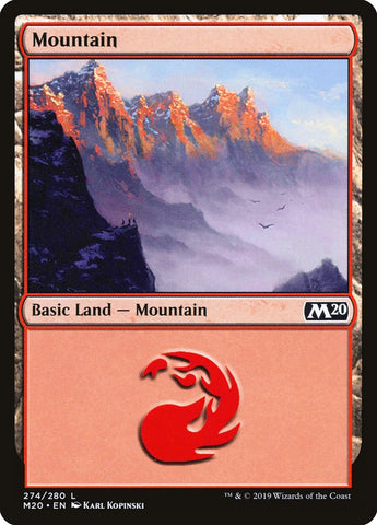 Mountain (#274) [Core Set 2020]