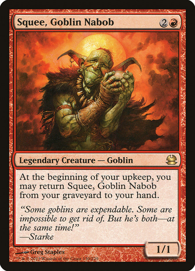 Squee, Goblin Nabob [Modern Masters]