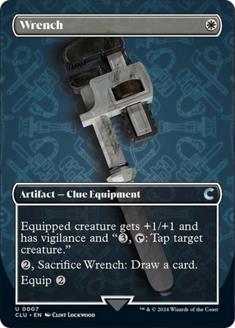 Wrench (Borderless) [Ravnica: Clue Edition]