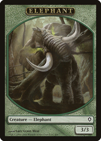 Elephant [Worldwake Tokens]