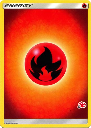 Fire Energy (#32 Charizard Stamped) [Battle Academy]