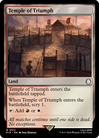 Temple of Triumph [Fallout]