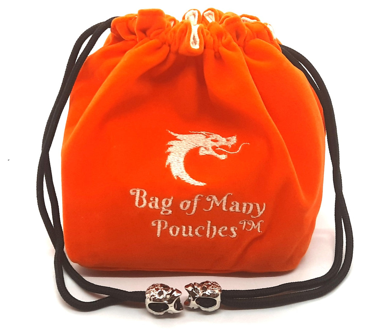 Bag of Many Pouches RPG D&D Dice Bag: Orange