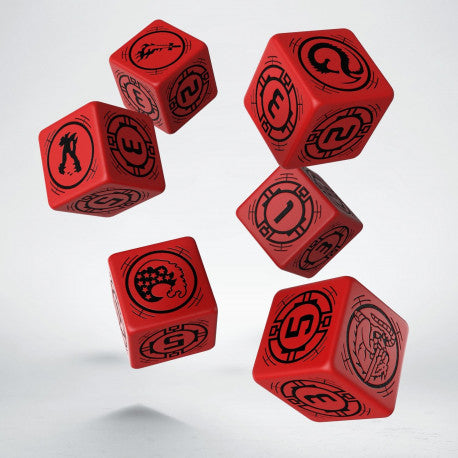 Battletech House Kurita D6 Dice (6)