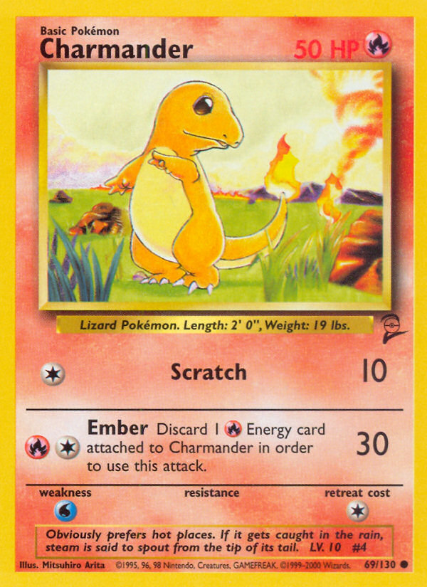 Charmander (69/130) [Base Set 2] — Darkhold Games