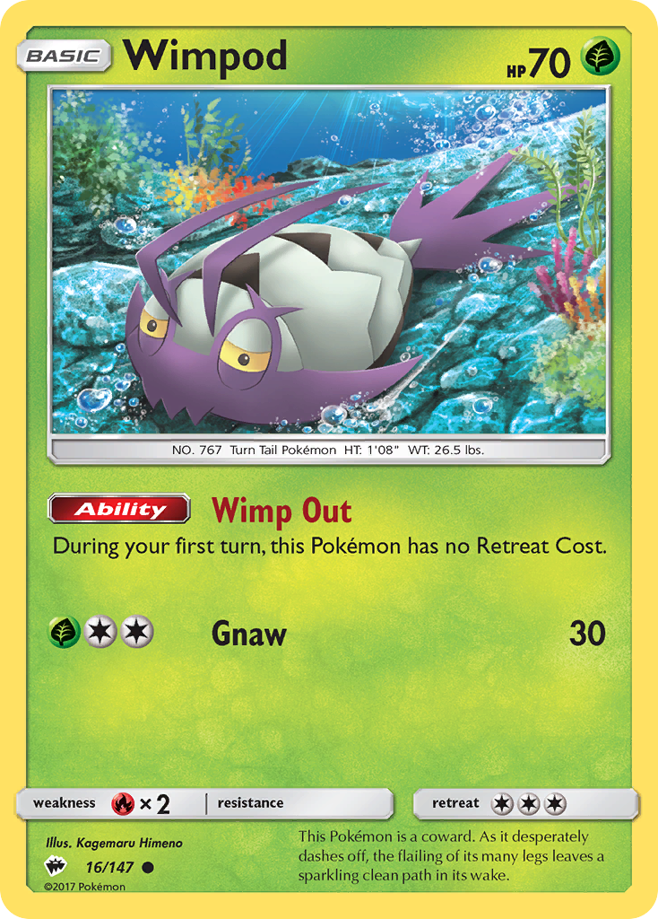 Wimpod (16/147) [SM - Burning Shadows]