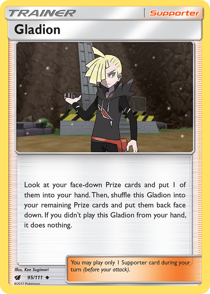 Gladion (95/111) [SM - Crimson Invasion]