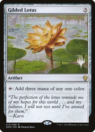 Gilded Lotus [Dominaria Promos]