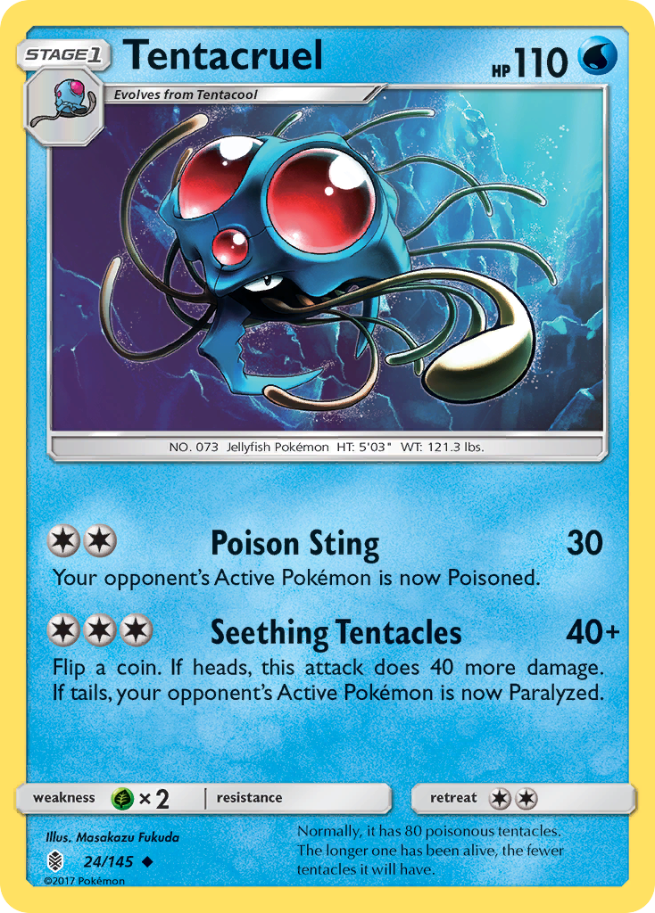 Tentacruel (24/145) [SM - Guardians Rising]