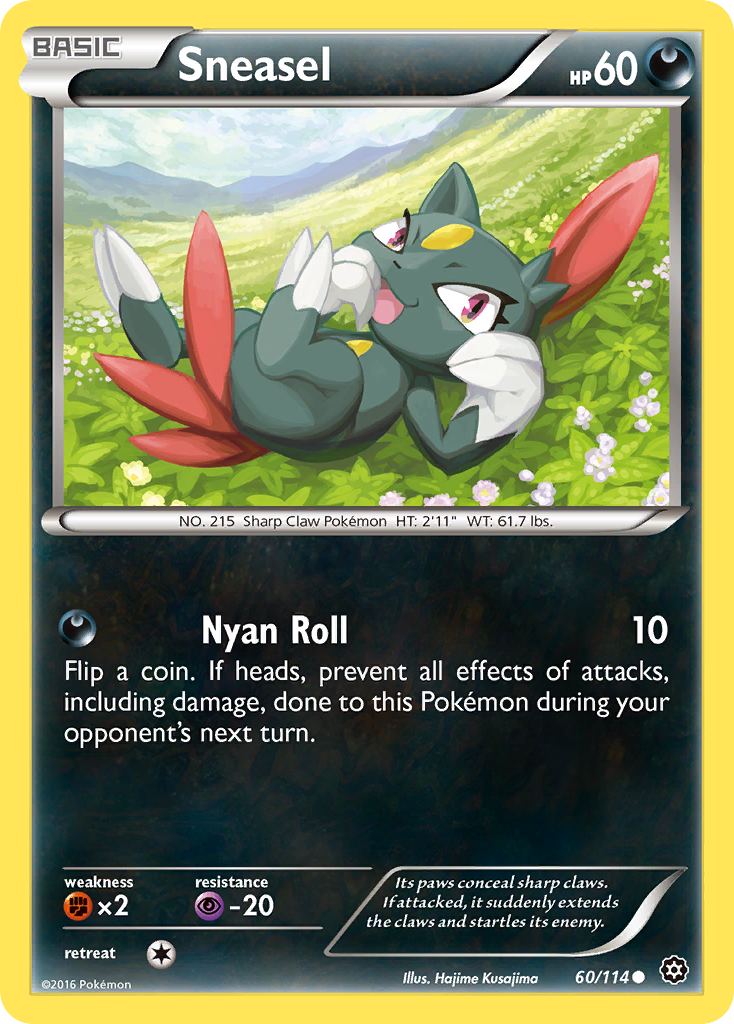 Sneasel (60/114) [XY - Steam Siege]