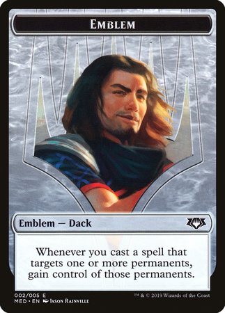 Emblem - Dack Fayden [Mythic Edition Tokens]