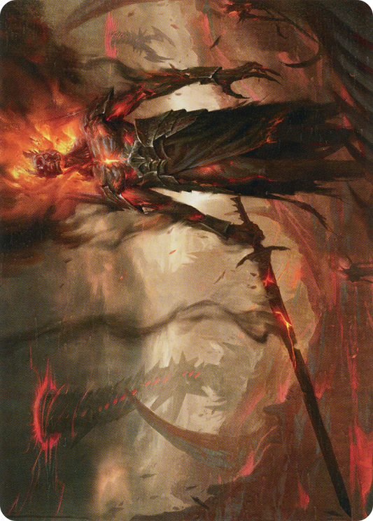 Ashen Reaper Art Card [March of the Machine Art Series]