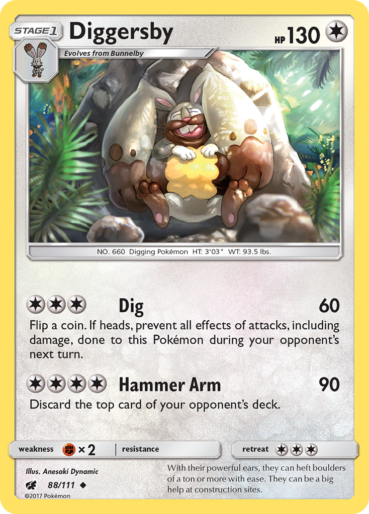 Diggersby (88/111) [SM - Crimson Invasion]